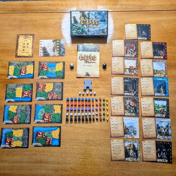 Tiny Epic Kingdoms Fantasy Strategy Board Game Gamelyn Games 13+ - Picture 3 of 3